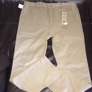 New! Men 38x32 Levi’s 511 Slim Khaki Trousers